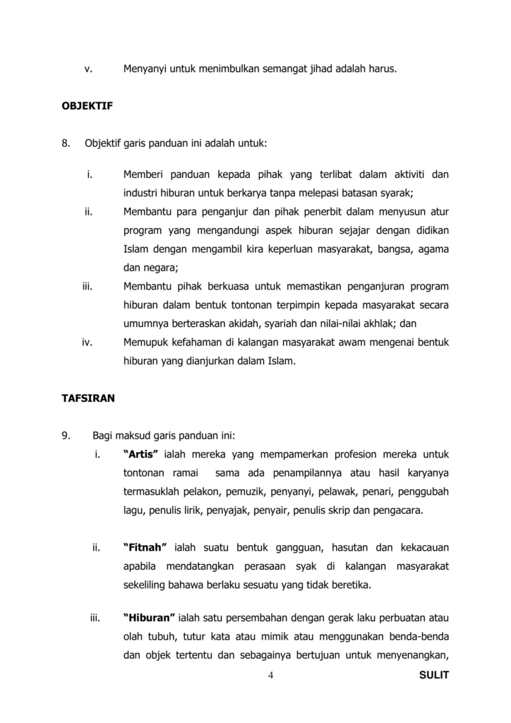 Imbasan halaman 6 daripada 19 — Garis Panduan Hiburan Dalam Islam