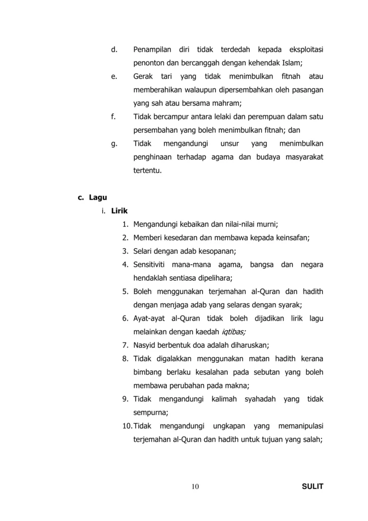 Imbasan halaman 12 daripada 19 — Garis Panduan Hiburan Dalam Islam