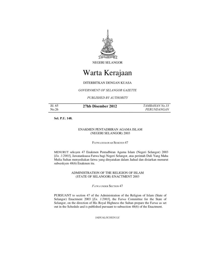 Imbasan halaman 1 daripada 2 — Hukum Pencemaran Asid Deoksiribonukliek (DNA) Babi Pada Produk Makanan Yang Disahkan Halal : Penelitian Dari Aspek Sains Dalam Menentukan Kaedah Penyelesaiannya Mengikut Aspek Syarak
