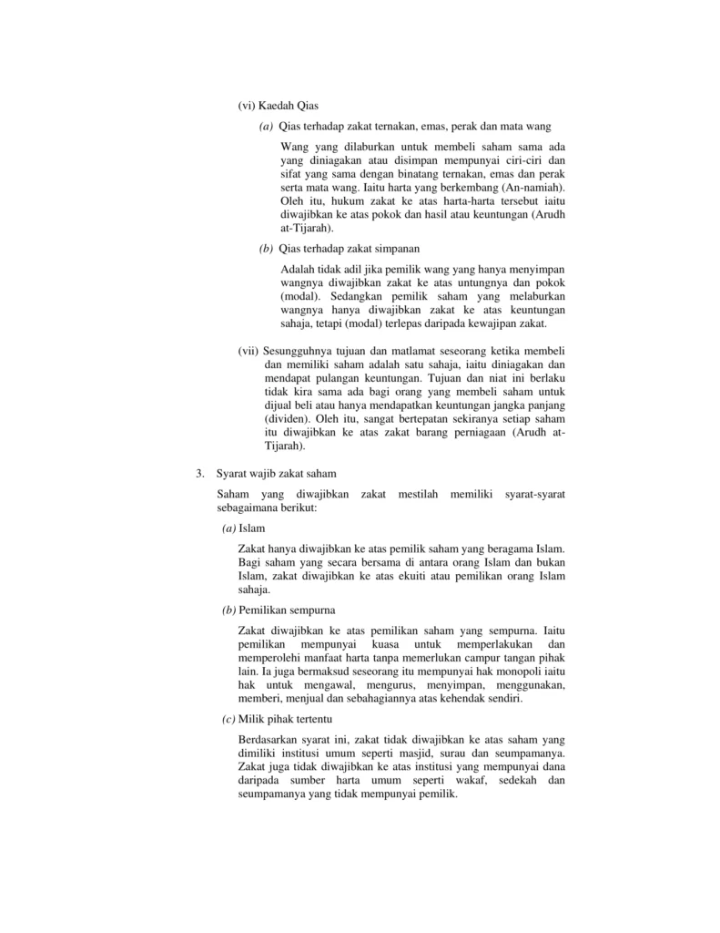 Imbasan halaman 3 daripada 6 — Hukum Zakat Pelaburan Saham
